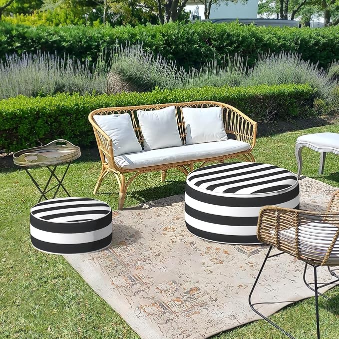 LVTXIII Inflatable Stool Ottoman Footrest - Image 8