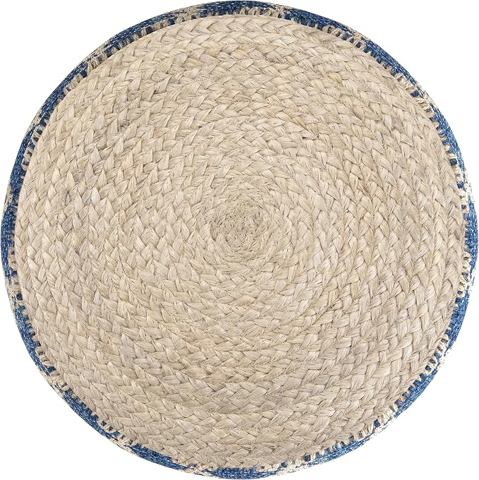 SIMPLIHOME Edgeley Round Pouf - Image 4