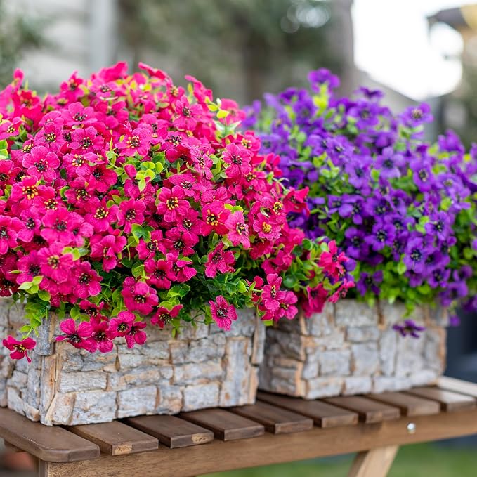 Artificial Flowers for Outdoors Fake Plants - Image 2