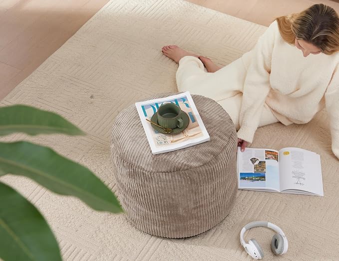 Pouf Ottoman Foot Stools Ottoman - Image 9