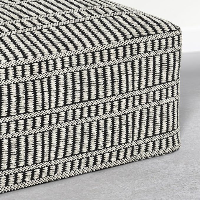 SIMPLIHOME Safford Square Pouf - Image 8