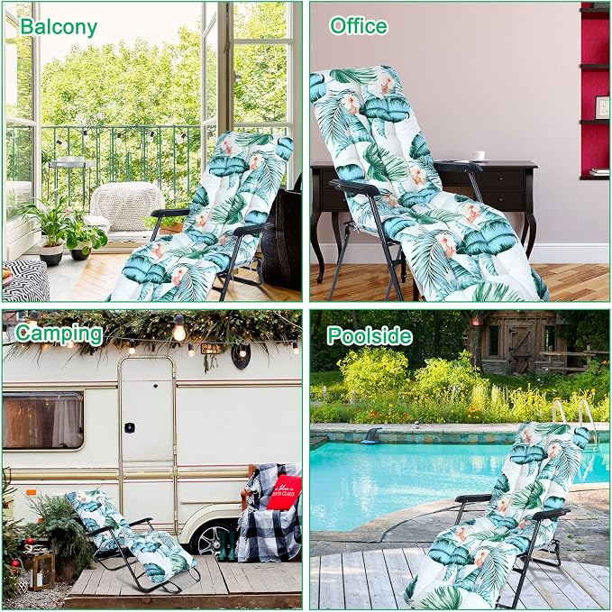 Sintuff 2 Pcs Lounge Chair Cushions - Image 7