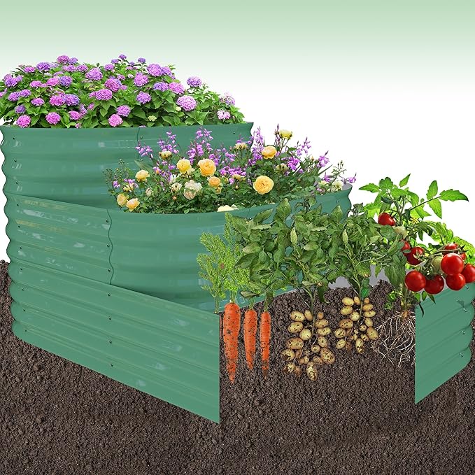 Garvee Galvanized Raised Garden Bed Kit - Image 5
