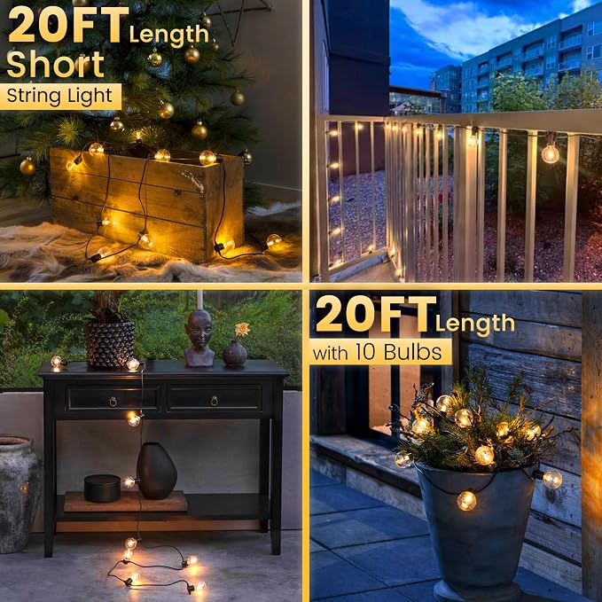 Outdoor String Lights 20FT - Image 2