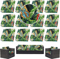 12Pcs Outdoor Cushion Covers, Patio Cushion Covers, Stretch Elastic Slipcovers by dreahoteztil