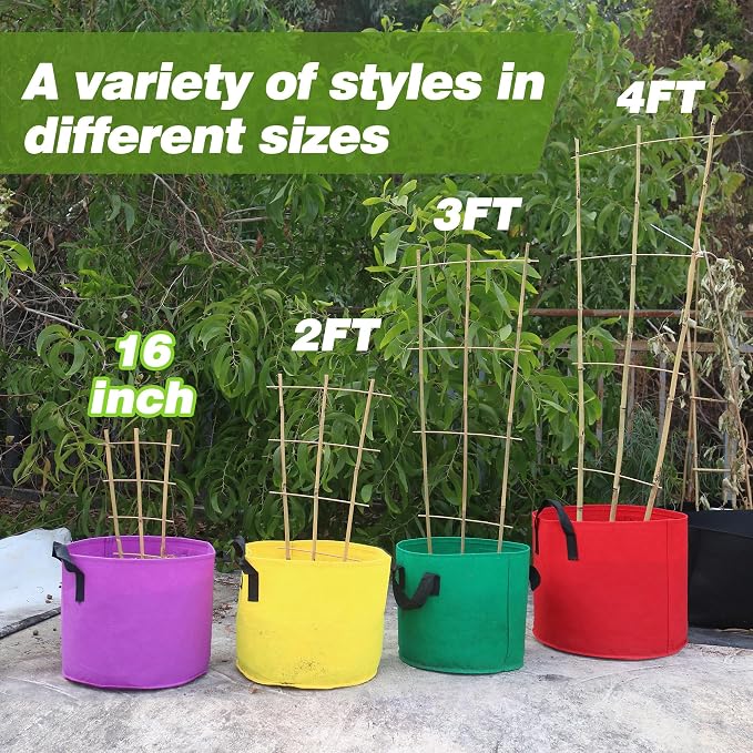 Avalution 10 Pack Bamboo Trellis - Image 7