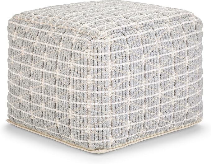 SIMPLIHOME Noreen Square Pouf by SimpliHome
