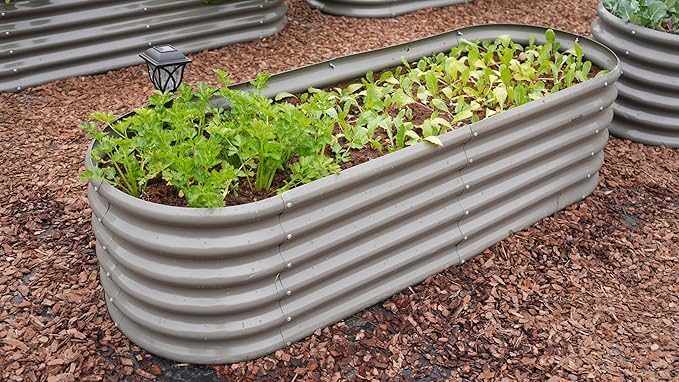 A ANLEOLIFE 12-Pack Galvanized Raised Garden Beds Outdoor, Whole Backyard Farm - Image 6