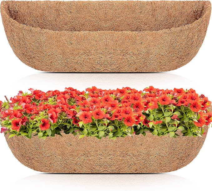 HFHOME 2 Packs 30 Inch Coco Liners by HFHOME