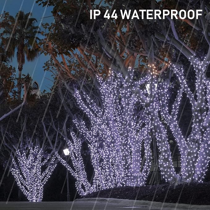 TW SHINE White Solar String Lights Outdoor, Total 160 FT 480 LED Solar Powered - Image 7