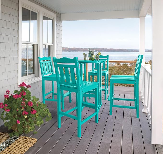 nalone Outdoor Adirondack Chairs and Table Set - Image 8