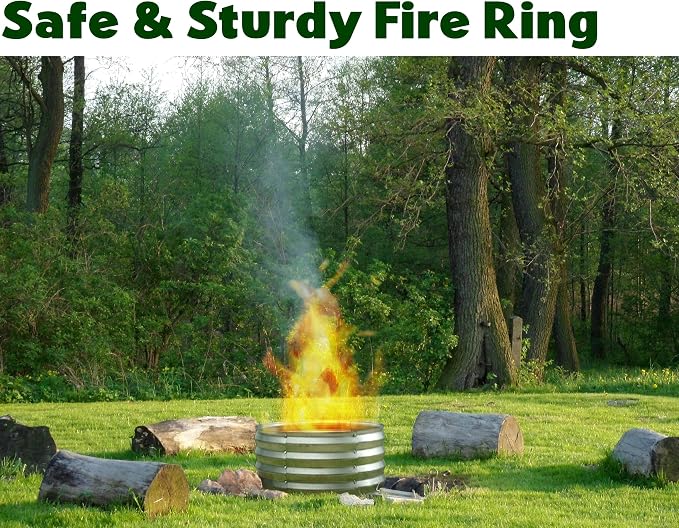 Round Galvanized Raised Garden Bed // 2×2×1 ft Galvanized Raised Garden Beds - Image 5