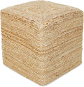 REDEARTH · Cube Pouf Foot Stool Ottoman by REDEARTH