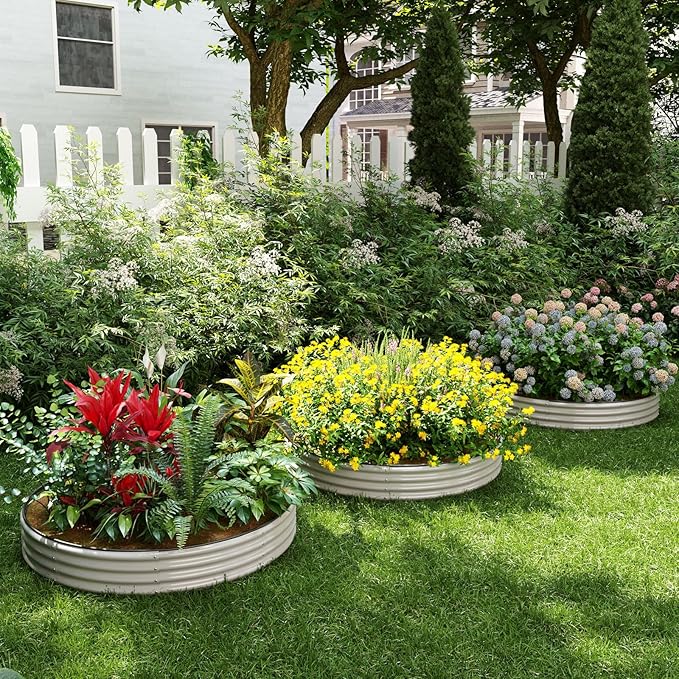 Galvanized Metal Planter Raised Garden Bed Kit - Image 6