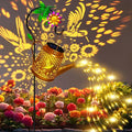 Hummingbird Solar Lanterns Garden Decor, Outdoor Waterproof Watering Can by OSTRITEC