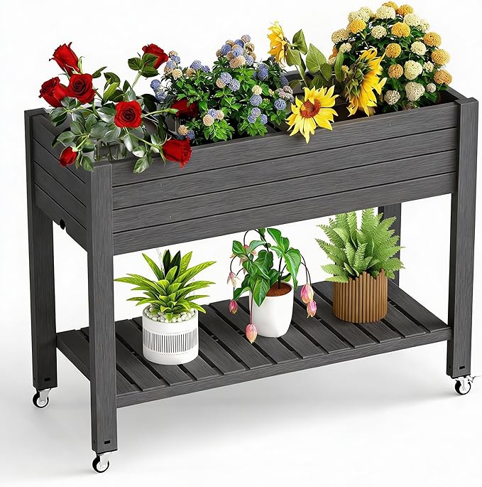 Elevated Raised Garden Bed by GYMHILL