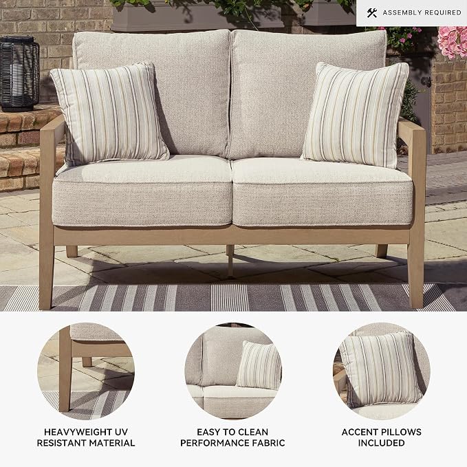 Signature Design by Ashley Hallow Creek Cottage Nuvella Weather Resistant - Image 4