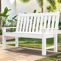 YITAHOME Garden Bench, All Weather Outdoor Bench by YITAHOME