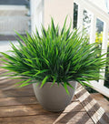 12Pcs Artificial Plants Outdoor Fake Plastic Grass Spring Decoration UV by Ivydale