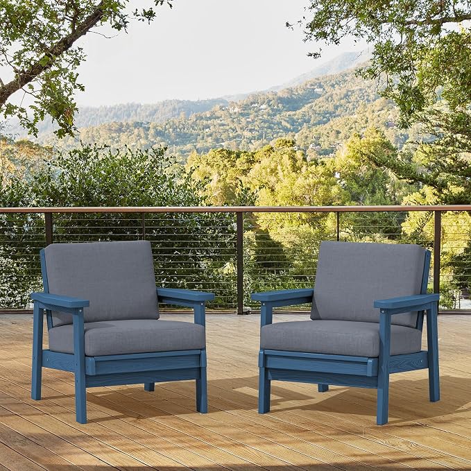 SERWALL HDPE Outdoor Couch Set of 2 - Image 8