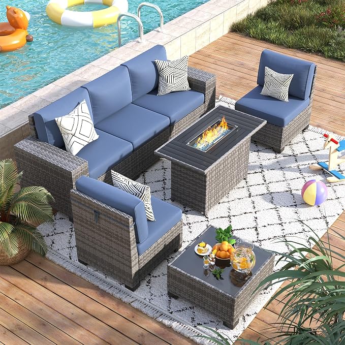 7 Piece Patio Furniture Set - Image 2