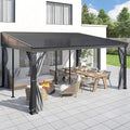 COVERONICS 12' X 16' Outdoor Lean to Gazebo by COVERONICS