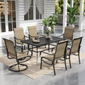 Sophia & William Patio Dining Set Outdoor Dining Set Patio Table and Chairs Set by SophiaWilliam