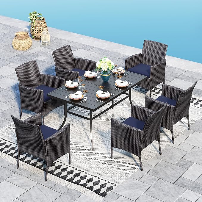 Sophia & William 7 Pieces Patio Dining Set by SophiaWilliam