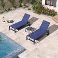PURPLE LEAF Outdoor Chaise Lounge by PURPLELEAF