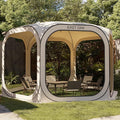 East Oak Screen House Tent Pop-Up, Portable Screen Room Canopy Instant Screen by EASTOAK