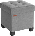 SONGMICS Storage Ottoman, Small Ottoman Foot Rest by SONGMICSbySONGMICSHOME