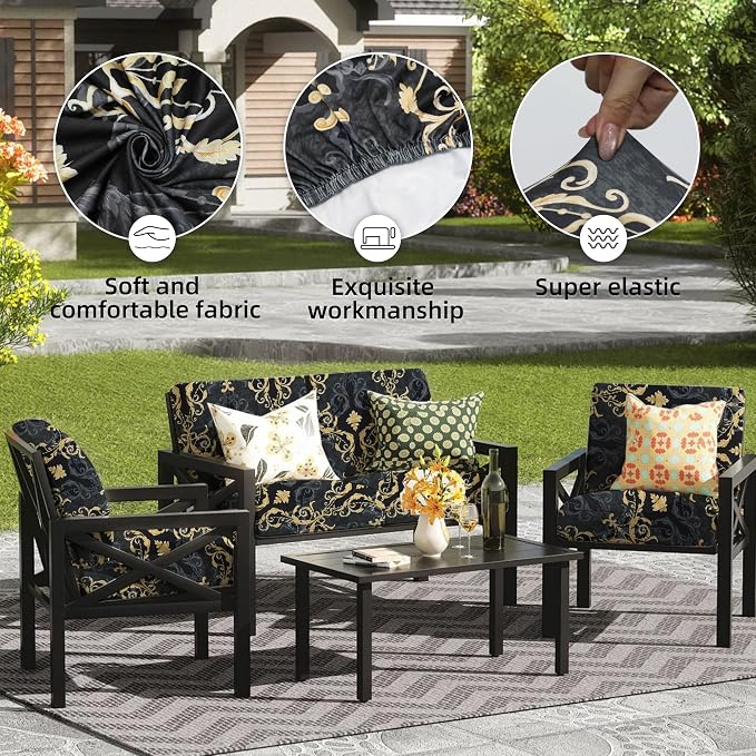 Outdoor Cushion Covers Set, Replacement - Image 3