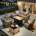 ovios 9-Piece Patio Furniture Set by OVIOS