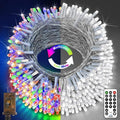 KNONEW 197FT 500 LED Christmas String Lights Outdoor Color Changing 11 Modes by KNONEW