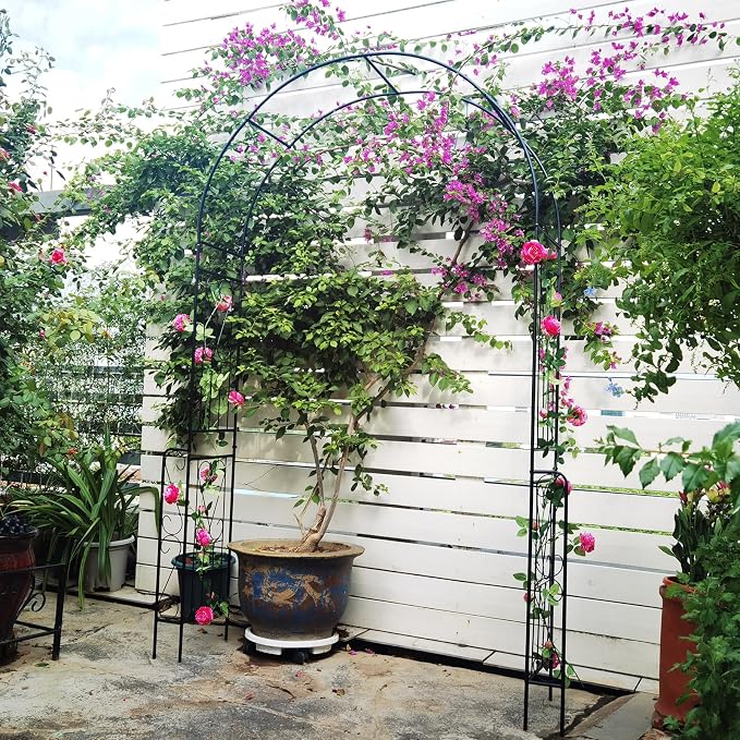 Giantex Garden Arch Trellis - Image 3