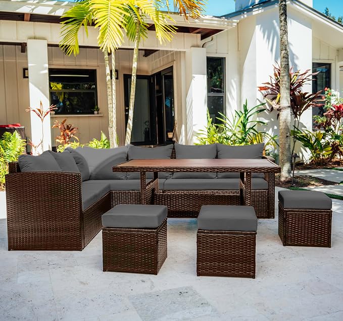 Nestl Wicker Outdoor Furniture Set - Image 9