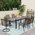 PHI VILLA Patio Dining Table and Chairs by PHIVILLAThepioneerofcomfortablehouseholdsupplies