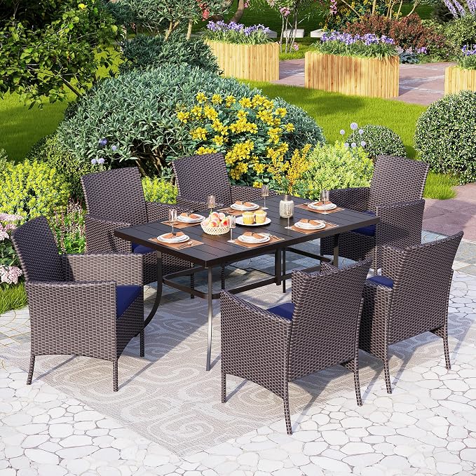 PHI VILLA 7 Piece Outdoor Dining Set - Image 2