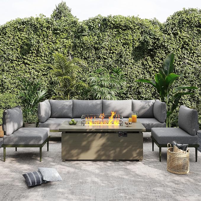 Sundale Outdoor 7 Pieces Patio Furniture Set - Image 3
