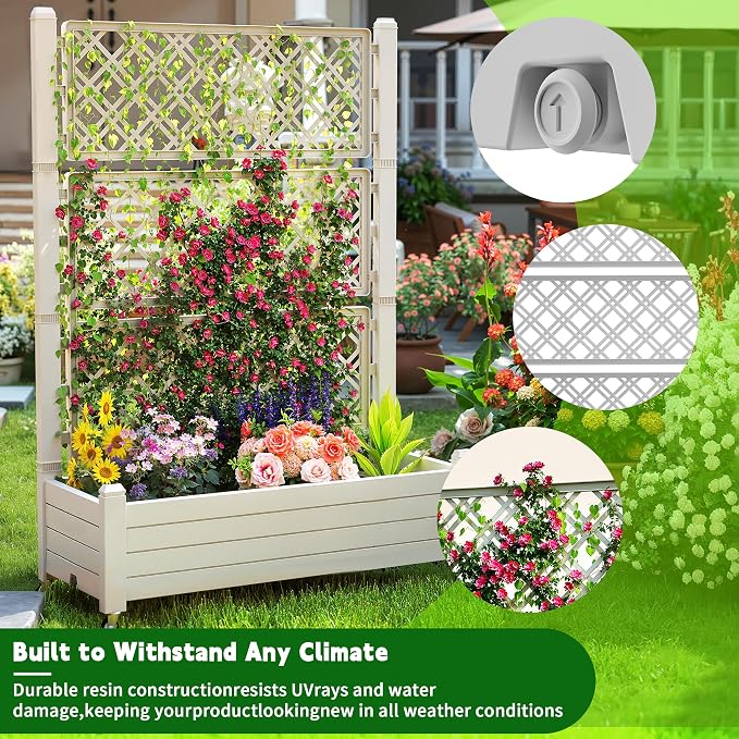 EasyUp Raised Garden Bed with Trellis - Image 8