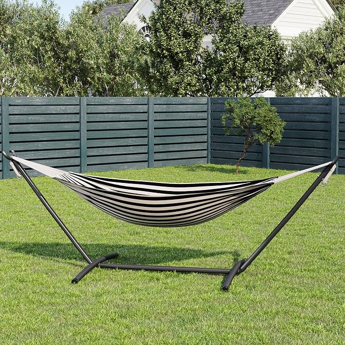 GarveeLife Double 2 Person Hammock, Indoor Outdoor Standing Hammock - Image 2