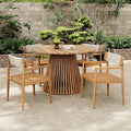 Merax 5 Pieces Patio Dining Sets by Merax