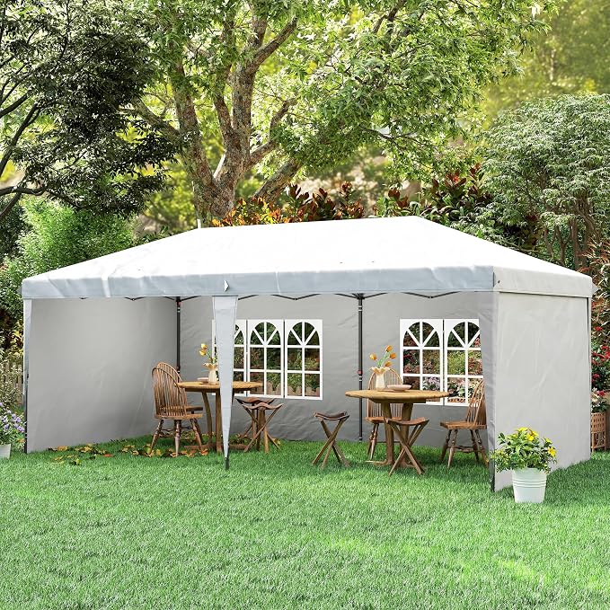 Outsunny 10' x 20' Pop Up Canopy Tent - Image 9