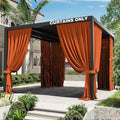 Gazebo Universal Replacement Privacy Curtain, 4-Panels Sidewall Curtains by WelcometoKimunukStore