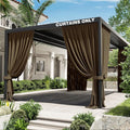 Gazebo Universal Replacement Privacy Curtain, 4-Panels Sidewall Curtains by WelcometoKimunukStore