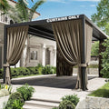 Gazebo Universal Replacement Privacy Curtain, 4-Panels Sidewall Curtains by WelcometoKimunukStore