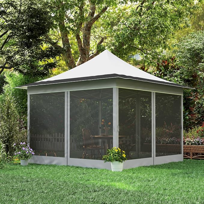 Outsunny 12 x 12 ft. Pop Up Canopy Tent - Image 9