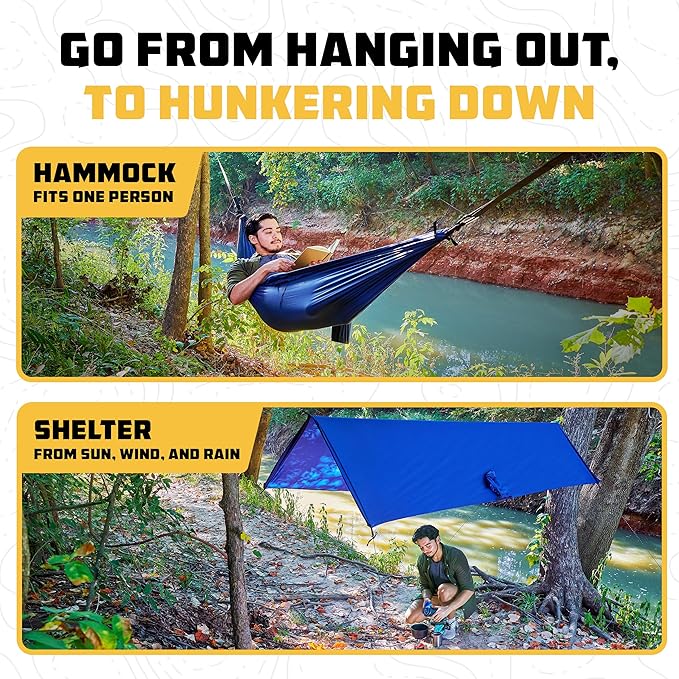 Wise Owl Outfitters Camping Hammock – 500lbs Portable Hammock - Image 4