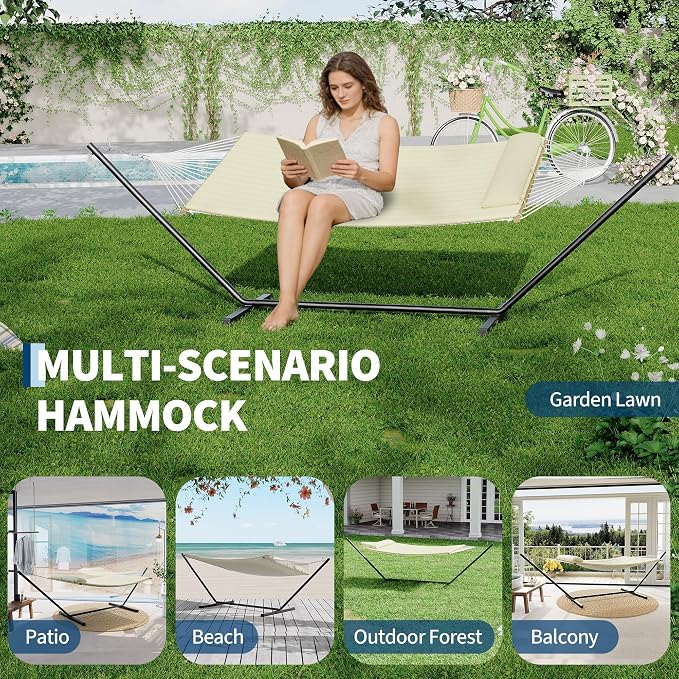 Heavy Duty 2 Person Double Hammock - Image 7