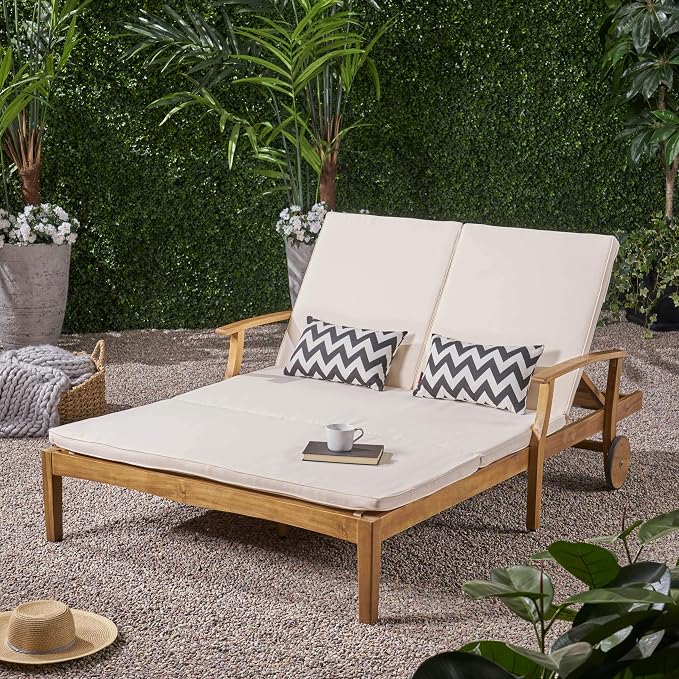 Great Deal Furniture Samantha Double Chaise Lounge - Image 2